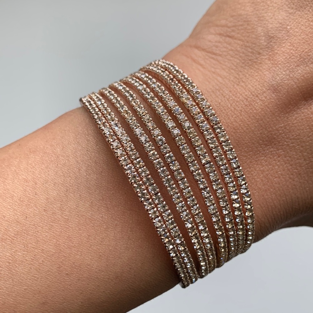 Rhinestone Bracelet, Adjustable